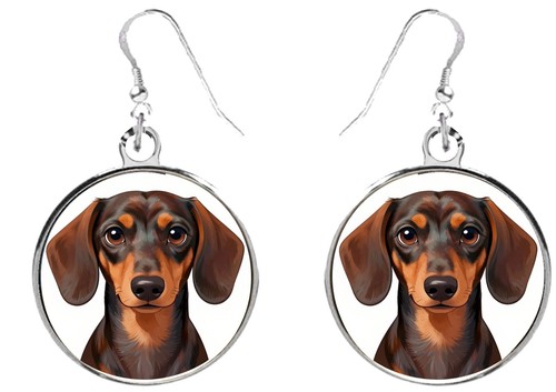 Dachshund dog dome pair - dome, on