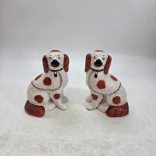 Pair vintage staffordshire - of,