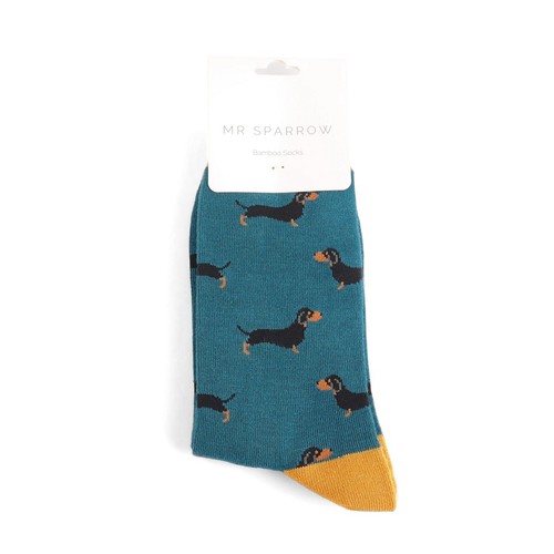 Sparrow dachshund socks - sparrow,