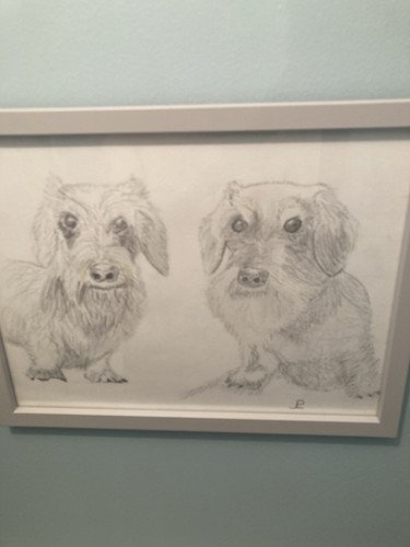Sketch pair of long - sketch,