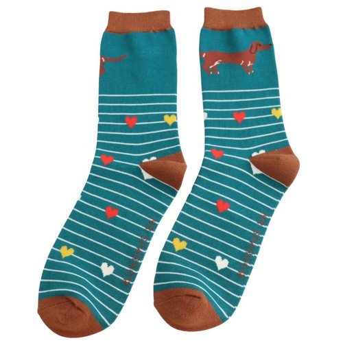 Sparrow dachshund dog socks - dog,