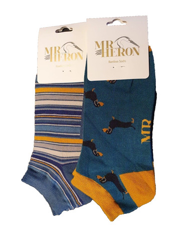 Heron dachshund socks - dachshund,