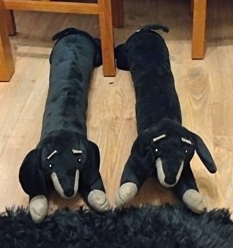 Pair large black white - large,