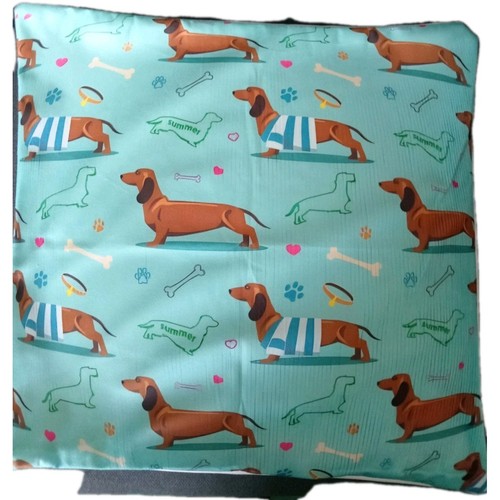 Pair dachshund cushion - pair,