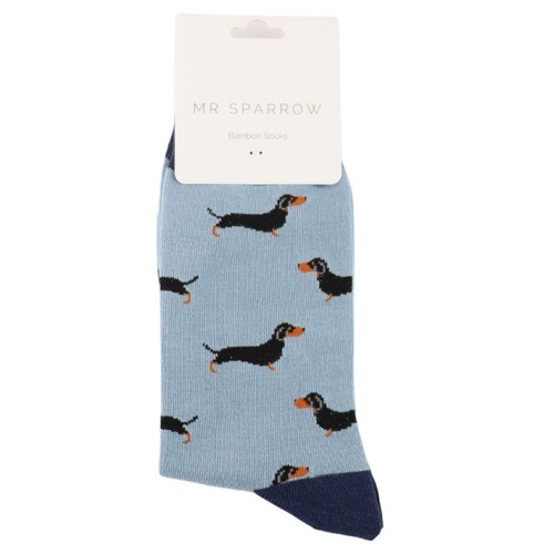 Sparrow dachshund socks - sparrow,