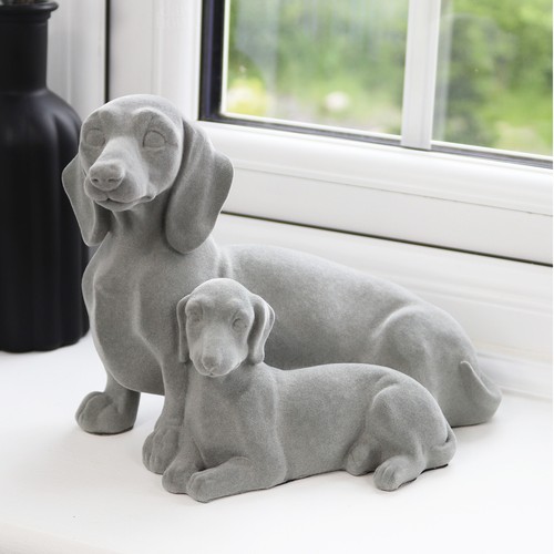Dachshund pair ornament - dachshund,